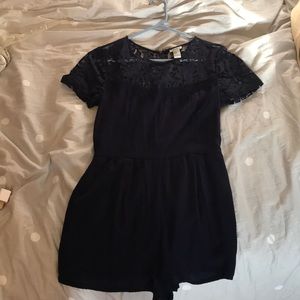 Blue romper from forever 21